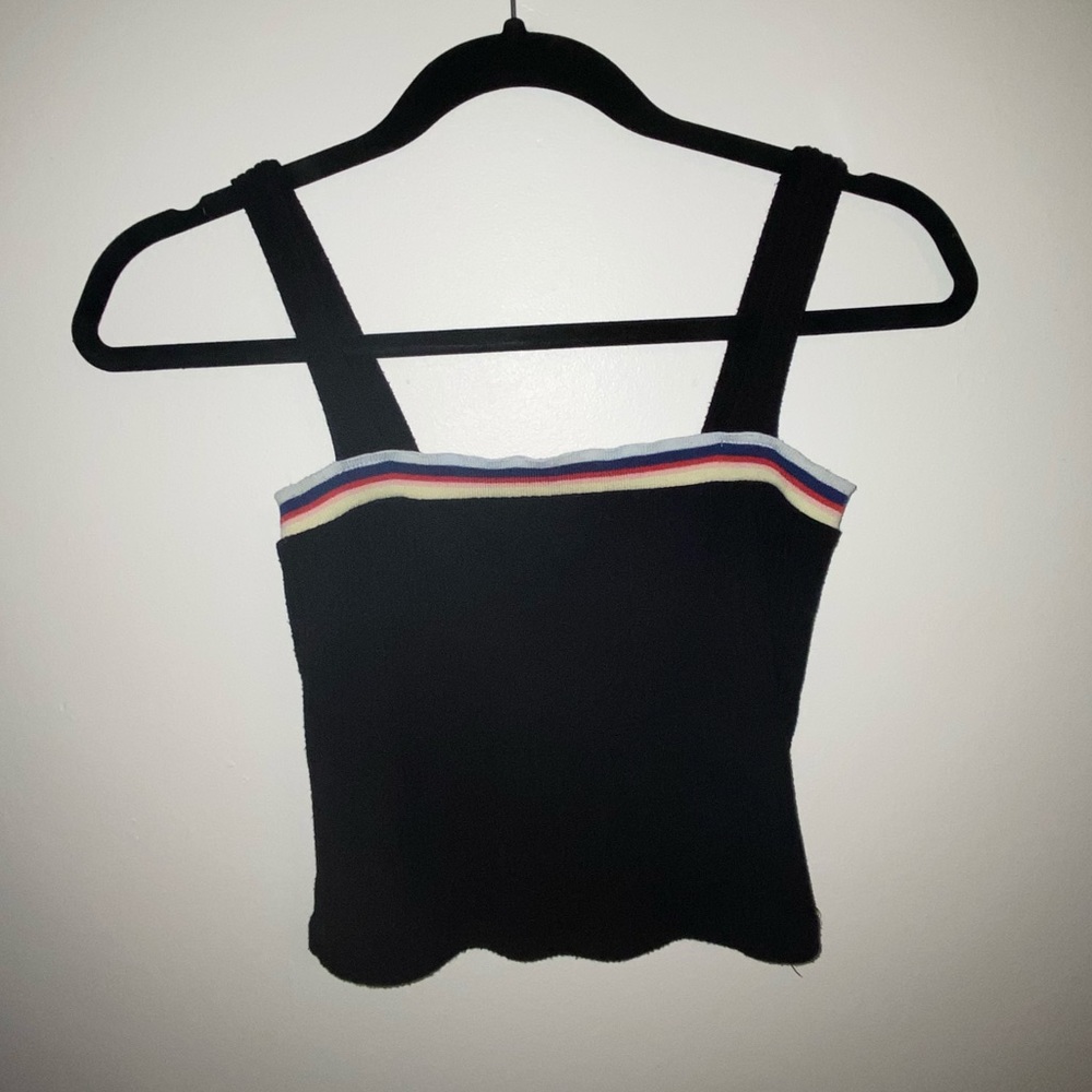 Retro Ribbed Crop Top - Picture 5 of 6